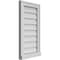 Ekena Millwork Vertical Surface Mount PVC Gable Vent w/ 2"W x 2"H , Brickmould Sill Frame, 14"W x 26"H GVPVE14X2603SN - alternate 2